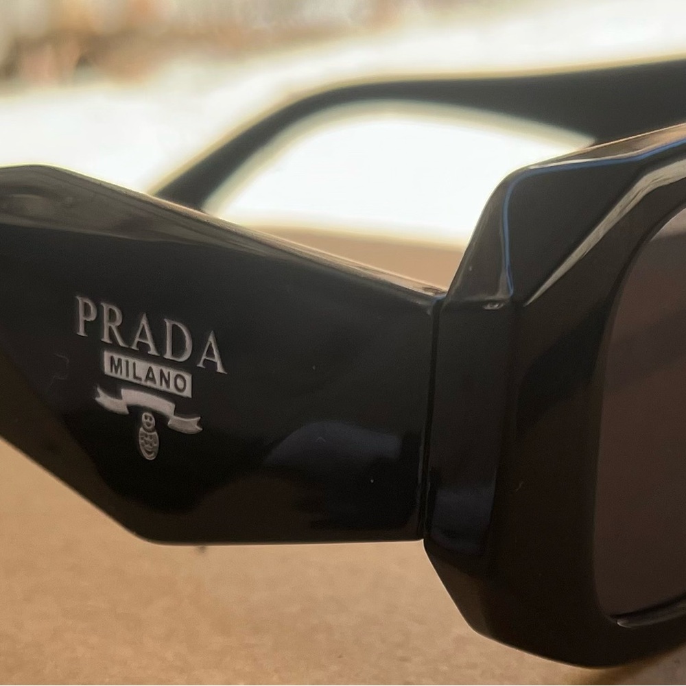 Prada Glossy Black Sunglasses